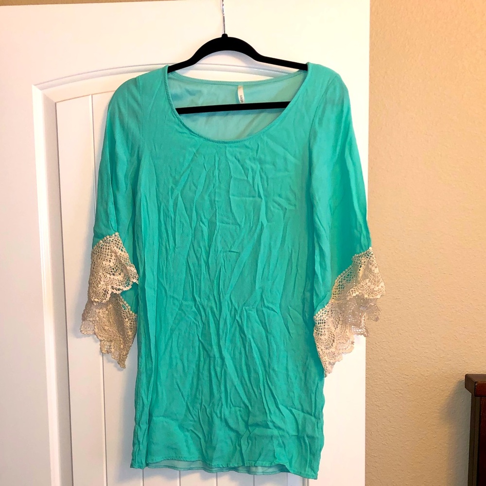 Teal Dress